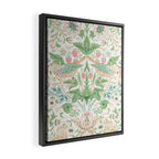 William Morris Strawberry Thief Cochineal Willow Framed Canvas Print Gallery Image 2