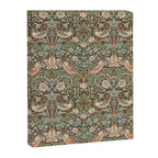 William Morris Strawberry Thief Detail Brown Chocolate Slate Canvas Print Gallery Image 6