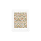 William Morris Strawberry Thief Gold Vintage Pattern Art Print Gallery Image 1