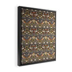 William Morris Strawberry Thief  Framed Canvas Print Gallery Image 2