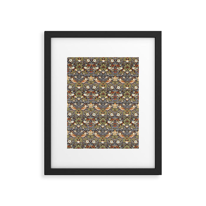 William Morris Strawberry Thief  Framed Art Print Gallery Image 1