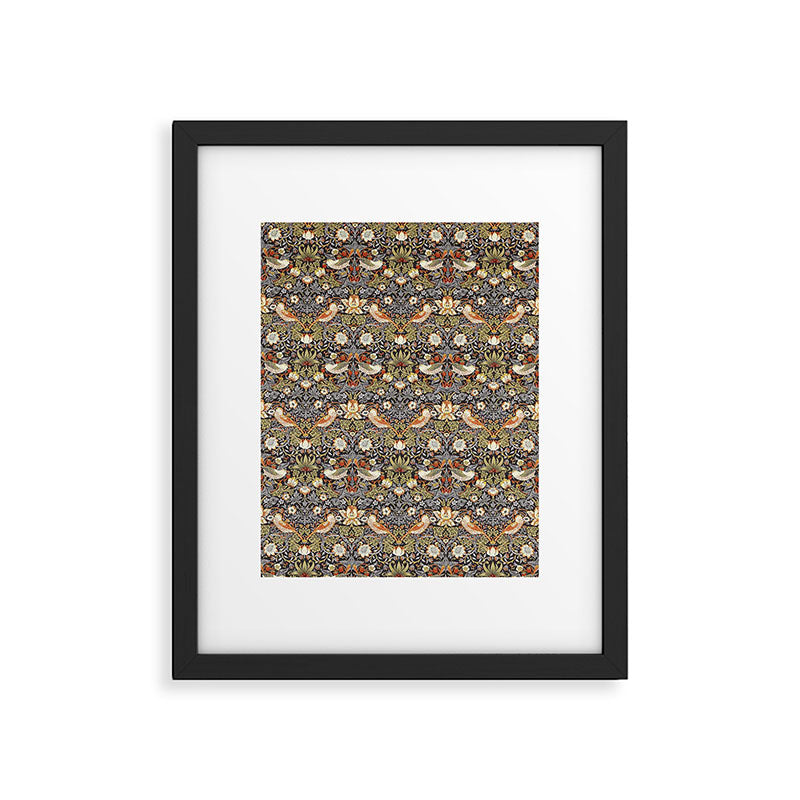 William Morris Strawberry Thief  Framed Art Print Gallery Image 6