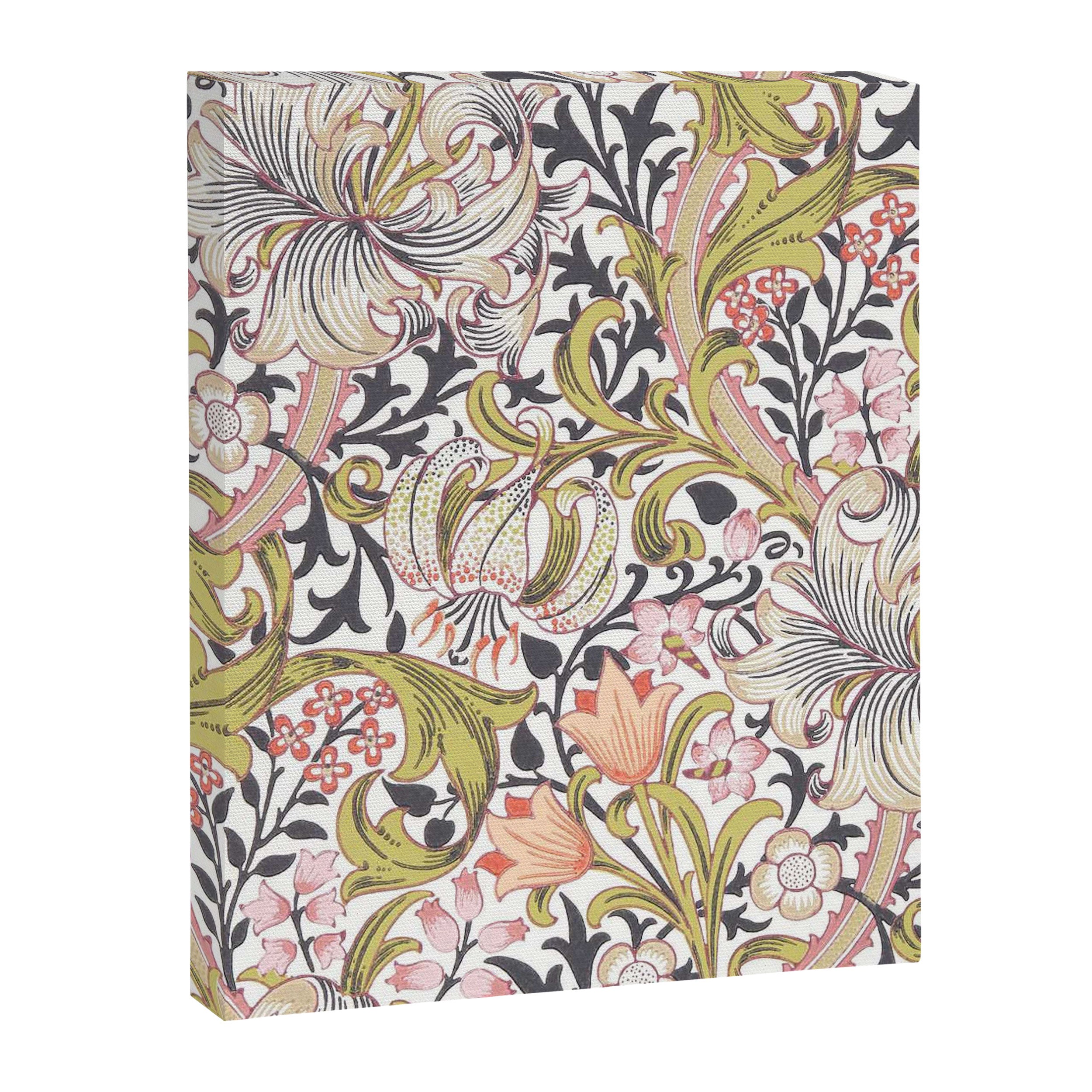 William Morris Strawberry Thief Pastel Pink Canvas Print Gallery Image 8