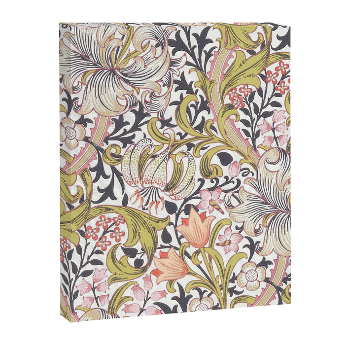 William Morris Strawberry Thief Pastel Pink Canvas Print Gallery Image 1