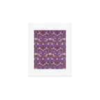 William Morris Strawberry Thief Purple Art Print Gallery Image 1