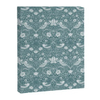 William Morris Strawberry Thief Soft Teal Canvas Print Gallery Image 8