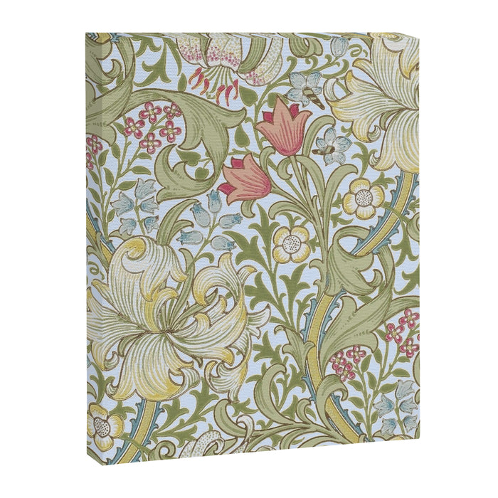 William Morris Summer Blue Golden Lily Canvas Print Gallery Image 1