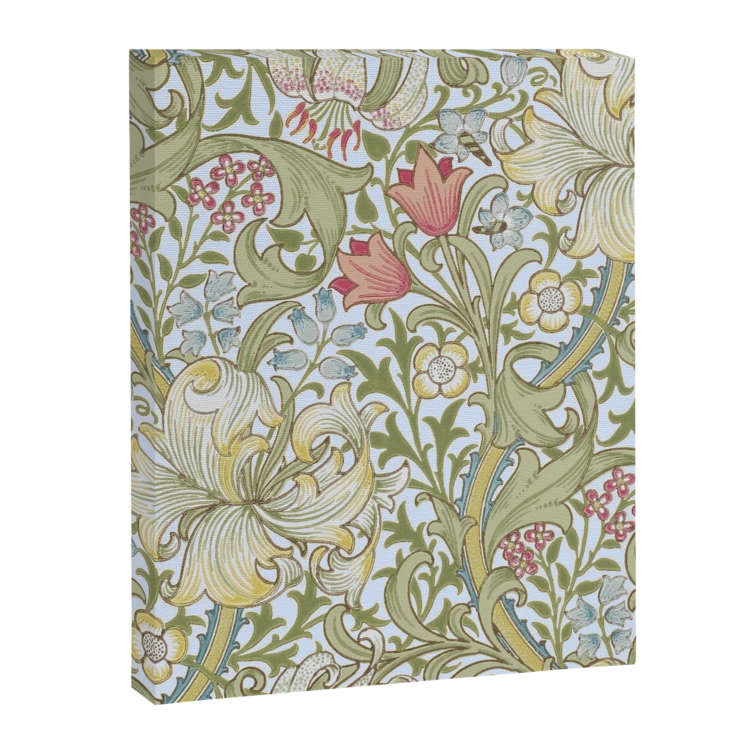 William Morris Summer Blue Golden Lily Canvas Print Gallery Image 8