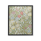 William Morris Summer Blue Golden Lily Framed Canvas Print Gallery Image 8