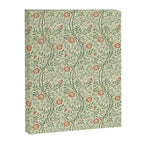 William Morris Sweet Briar Green Coral Canvas Print Gallery Image 8