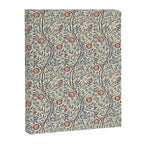 William Morris Sweet Briar Indigo Red Canvas Print Gallery Image 8