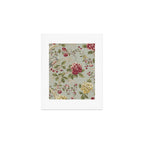 William Morris Tangley Duck Egg Blue Floral Art Print Gallery Image 1