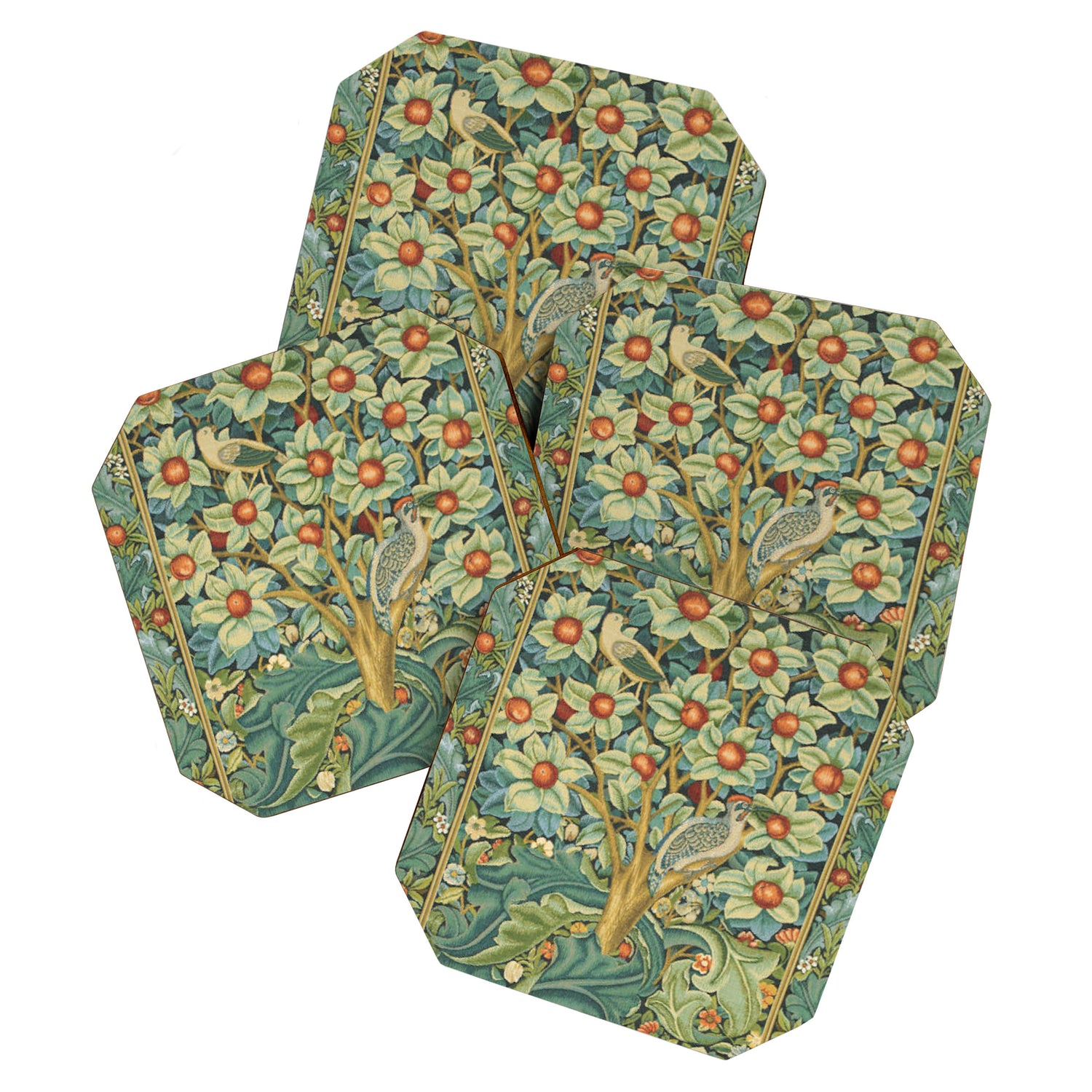William Morris The Woodpecker Coaster Gallery Image 1
