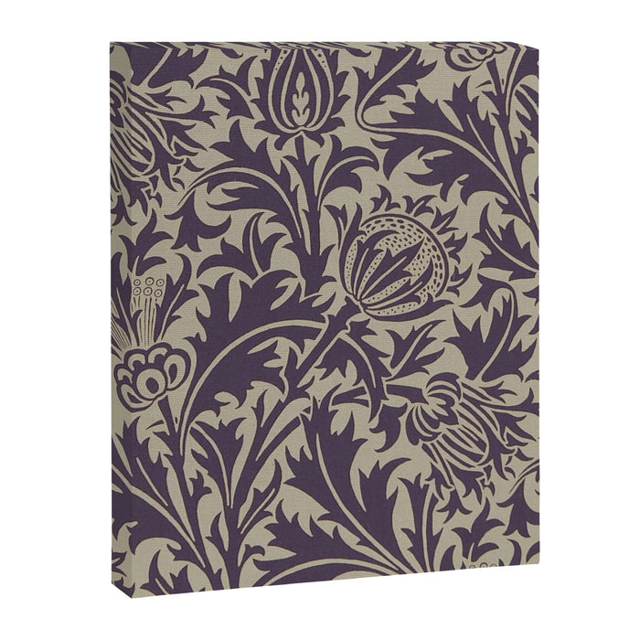 William Morris Thistle Grape Vellum Canvas Print Gallery Image 1