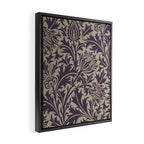 William Morris Thistle Grape Vellum Framed Canvas Print Gallery Image 2