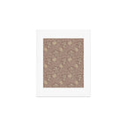 William Morris Vintage Apple Red Gold Art Print Gallery Image 1