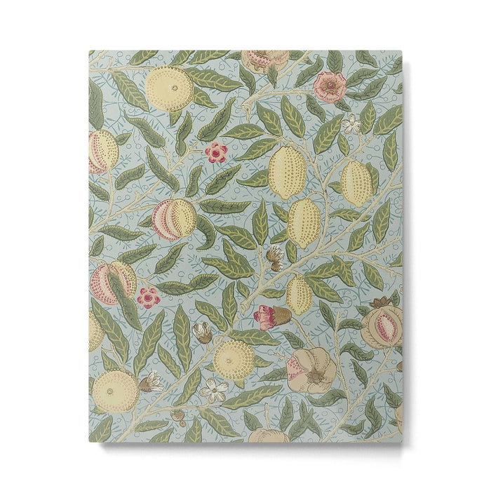 William Morris Vintage Fruit Slate Thyme Metal Print Gallery Image 1
