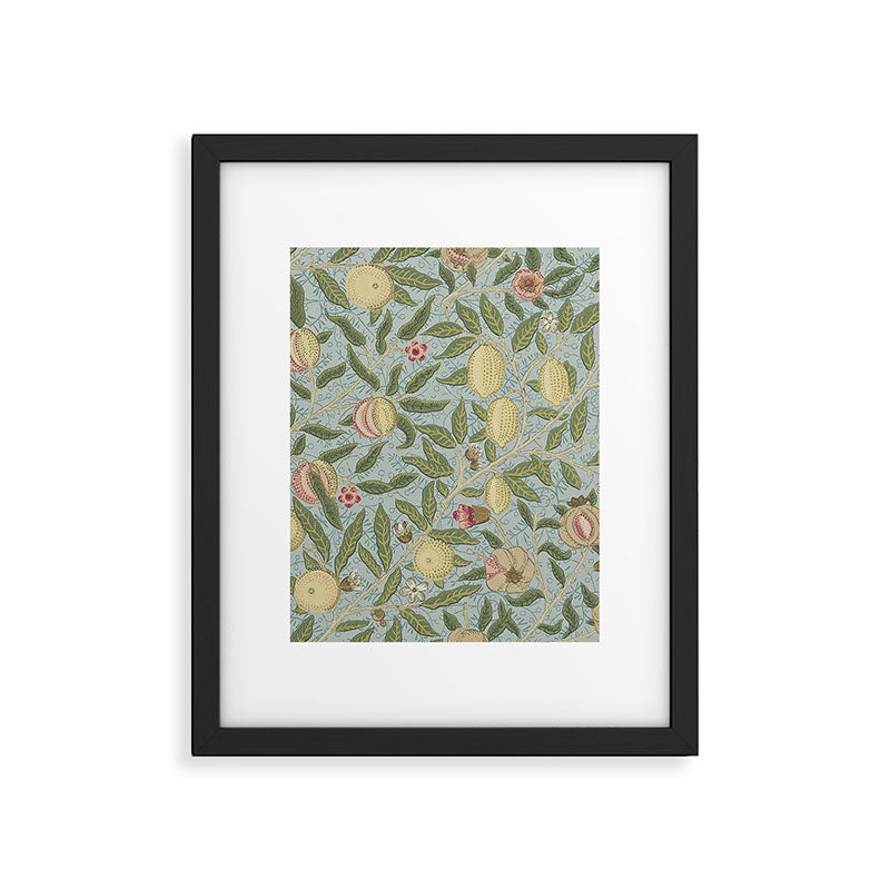 William Morris Vintage Fruit Slate Thyme Framed Art Print Gallery Image 6