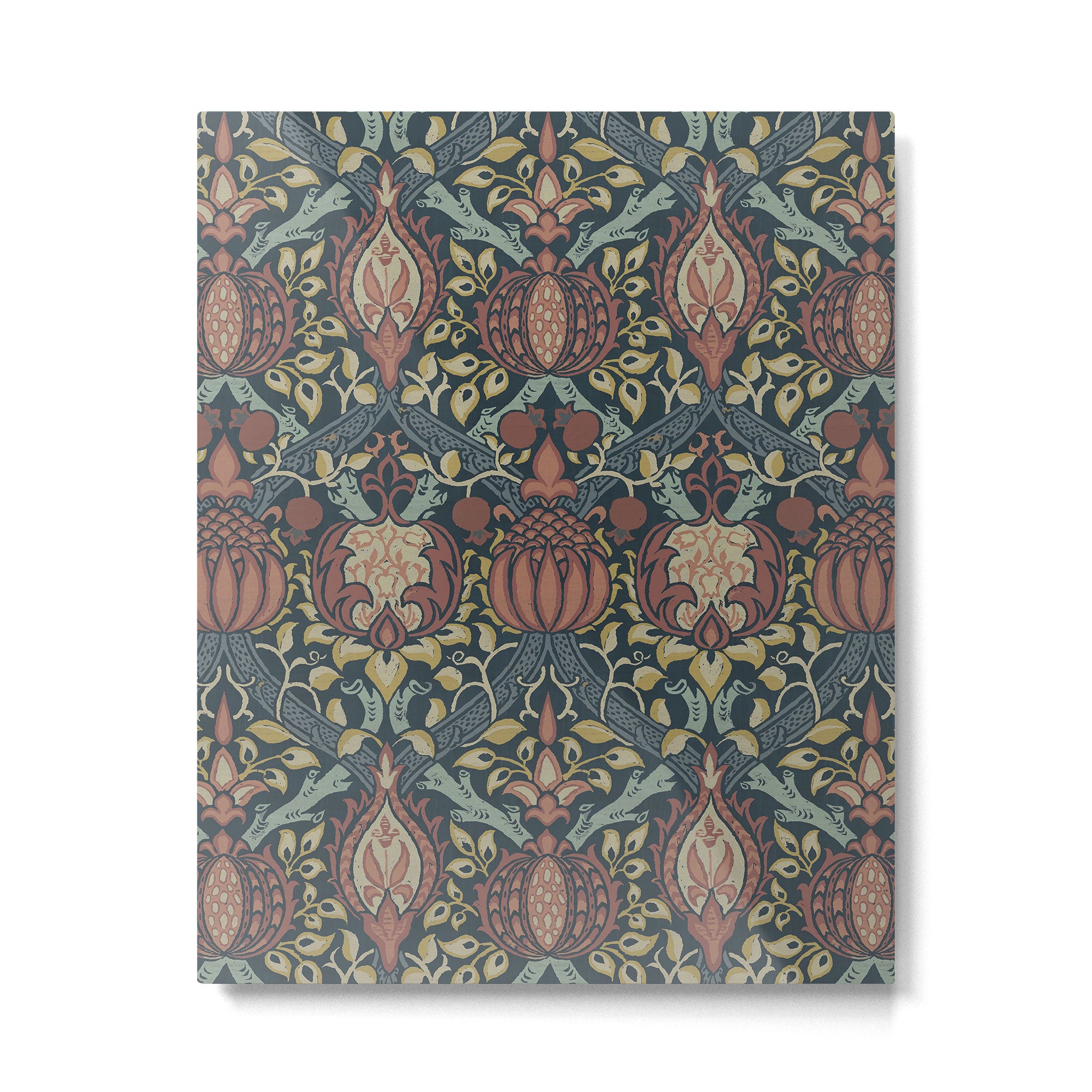 William Morris Vintage Granada Indigo Metal Print Gallery Image 6