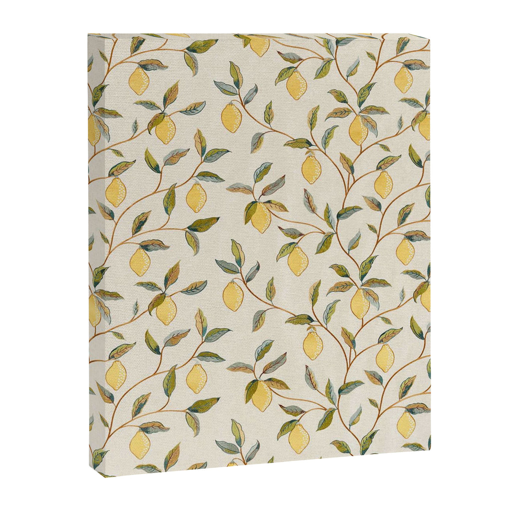 William Morris Vintage Lemon Tree Pattern Canvas Print Gallery Image 8