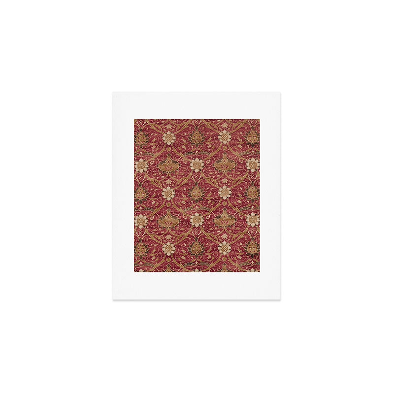 William Morris Vintage Montreal Russet Art Print Gallery Image 1