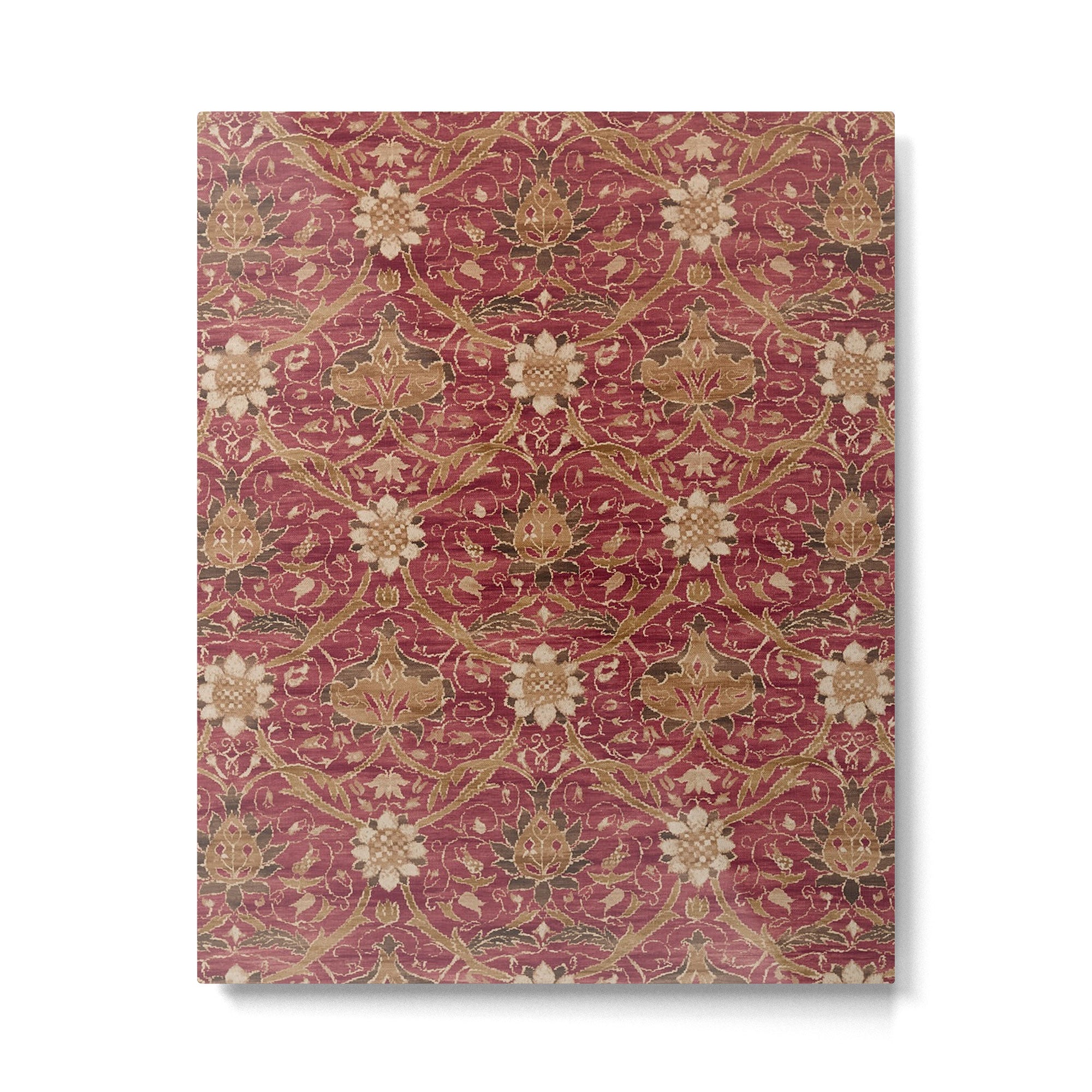 William Morris Vintage Montreal Russet Metal Print Gallery Image 6