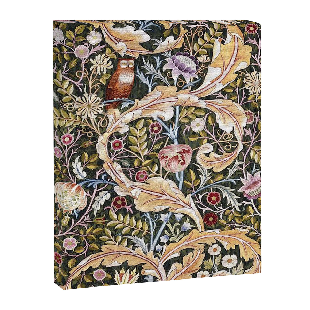 William Morris Vintage Owl Forest Canvas Print Gallery Image 6