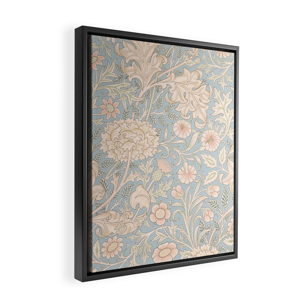 William Morris Vintage Pastel Double Bough 1891 Framed Canvas Print Gallery Image 2