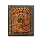 William Morris Vintage Persian Pattern 1887 Framed Canvas Print Gallery Image 6
