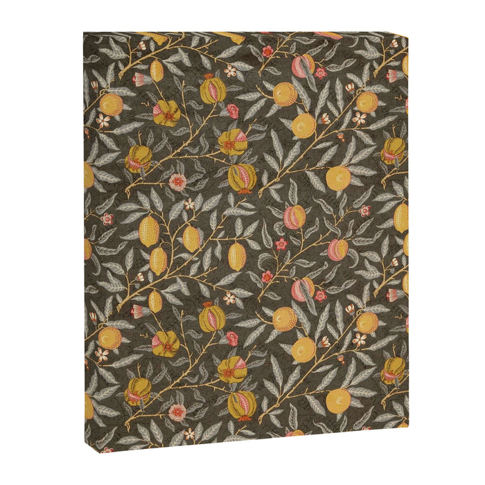 William Morris Vintage Pomegranate Fruit Walnut Bullrush Pattern  Canvas Print Gallery Image 1