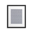 William Morris Vintage Rosehip Indigo Blue Framed Art Print Gallery Image 6