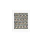 William Morris Vintage Tulip Bullrush Slate Art Print Gallery Image 1