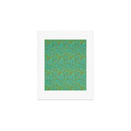 William Morris Vintage Willow Bough Turquoise Olive Art Print Gallery Image 1