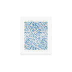 William Morris Vintage Willow Bough Woad Blue Art Print Gallery Image 1