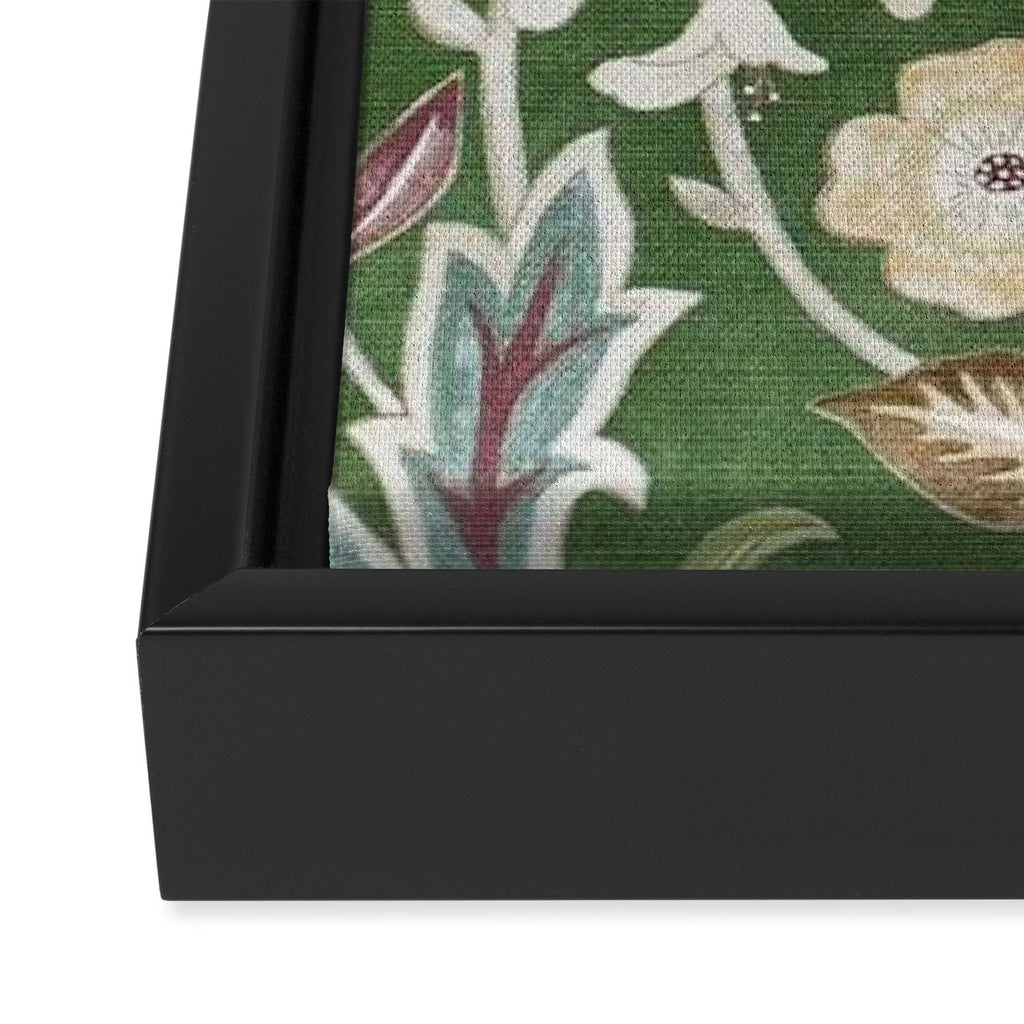 William Morris Wilhelmina Orkney Floral Framed Canvas Print Gallery Image 3