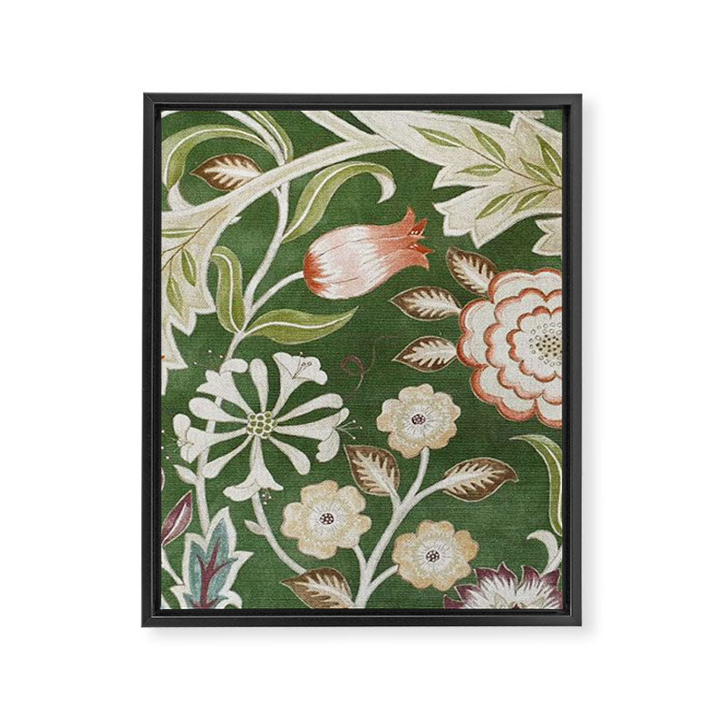 William Morris Wilhelmina Orkney Floral Framed Canvas Print Gallery Image 8