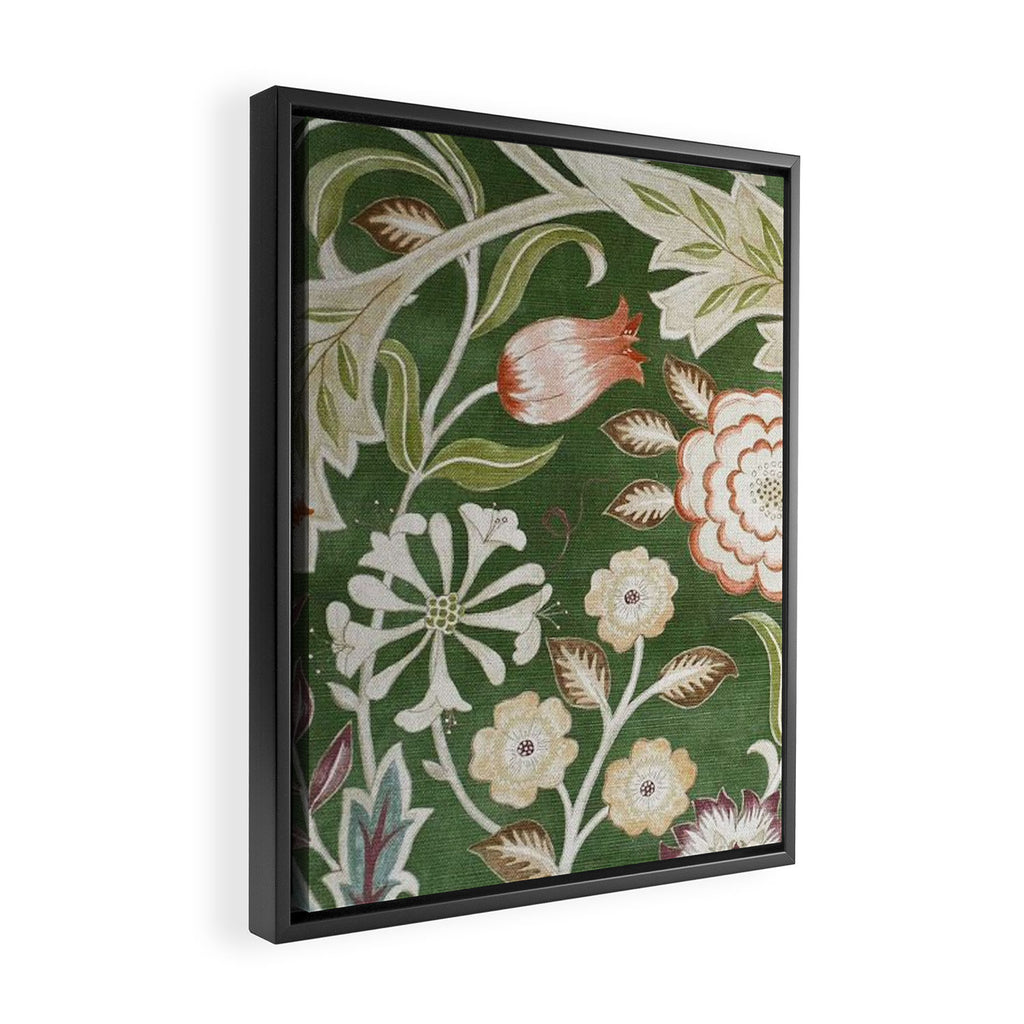 William Morris Wilhelmina Orkney Floral Framed Canvas Print Gallery Image 2