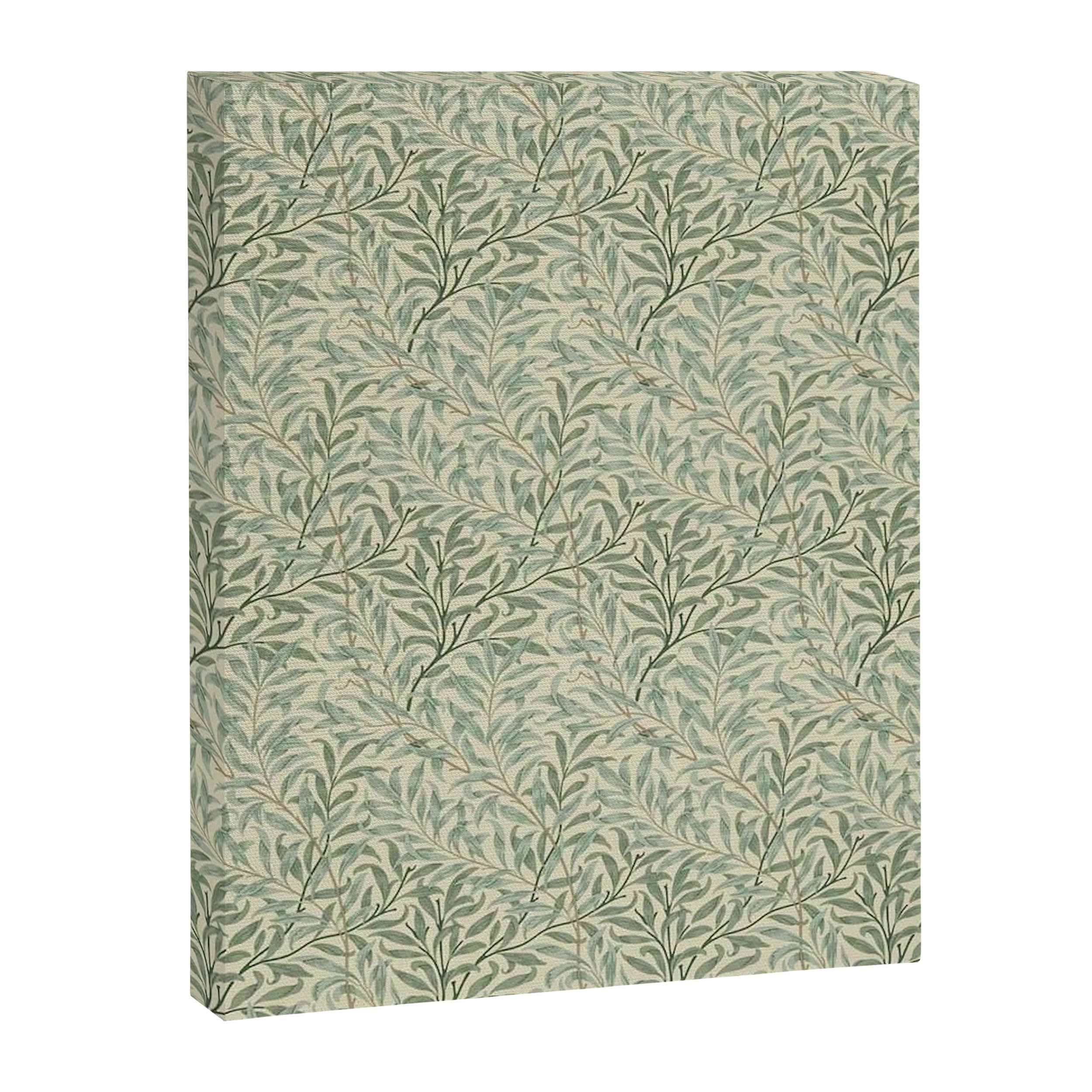 William Morris Willow Bough Cream Pale Green Canvas Print Gallery Image 8
