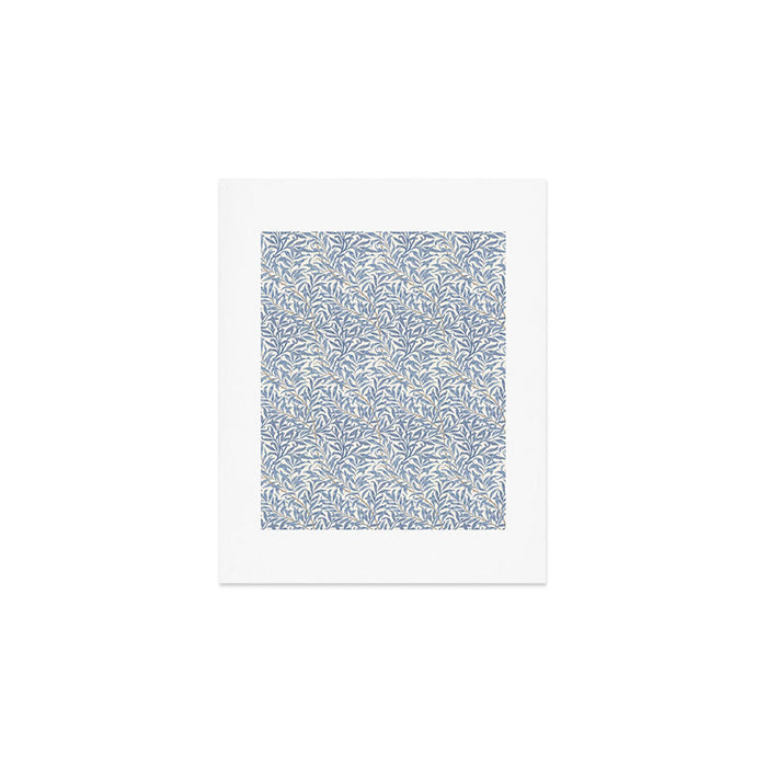 William Morris Willow Bough Blue Delft Porcelain Art Print Gallery Image 1