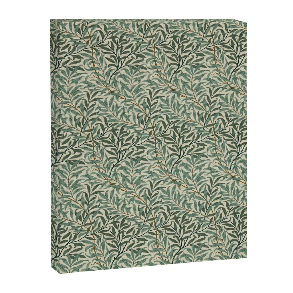William Morris Willow Bough Cream Green Canvas Print Gallery Image 8