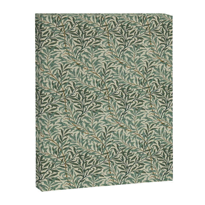 William Morris Willow Bough Cream Green Canvas Print Gallery Image 1