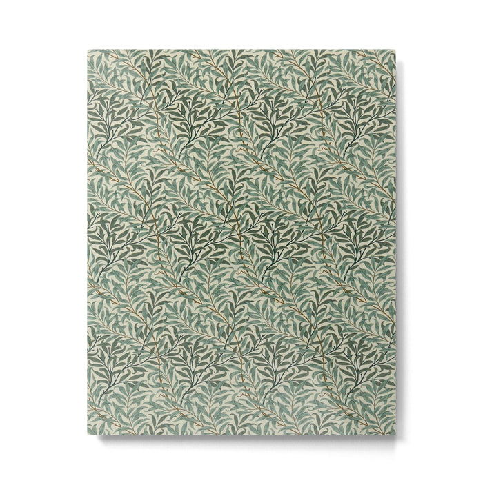 William Morris Willow Bough Cream Green Metal Print Gallery Image 1