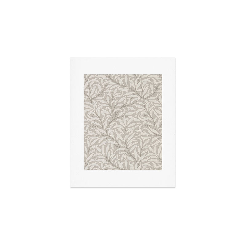 William Morris Willow Bough Dove Ivory Art Print Gallery Image 1
