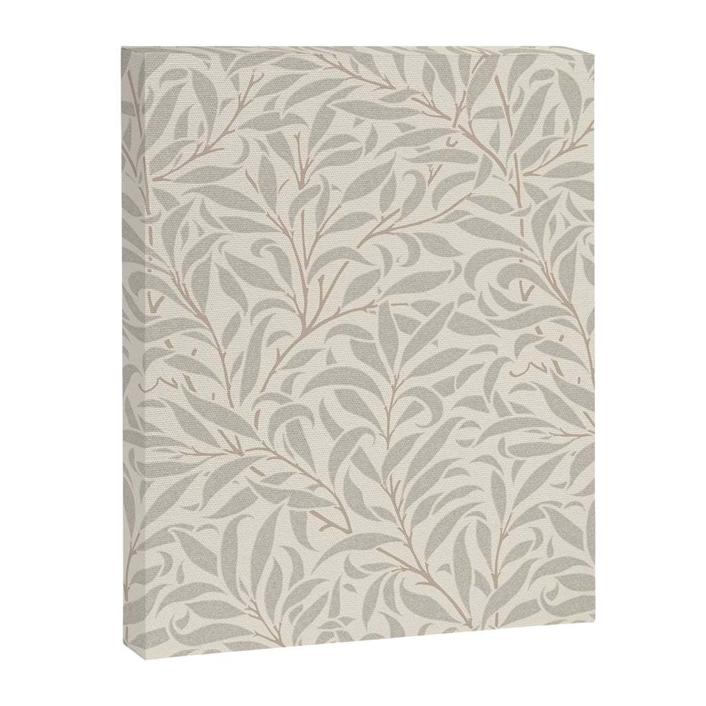 William Morris Willow Bough Ecru Silver Canvas Print Gallery Image 8