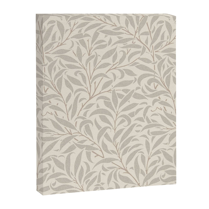 William Morris Willow Bough Ecru Silver Canvas Print Gallery Image 1