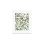 William Morris Willow Bough Green & White Art Print Gallery Image 1