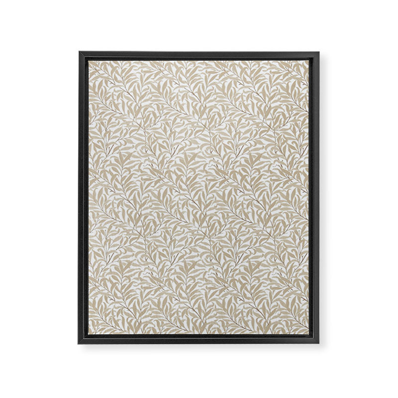 William Morris Willow Bough Wheat Framed Canvas Print Gallery Image 8