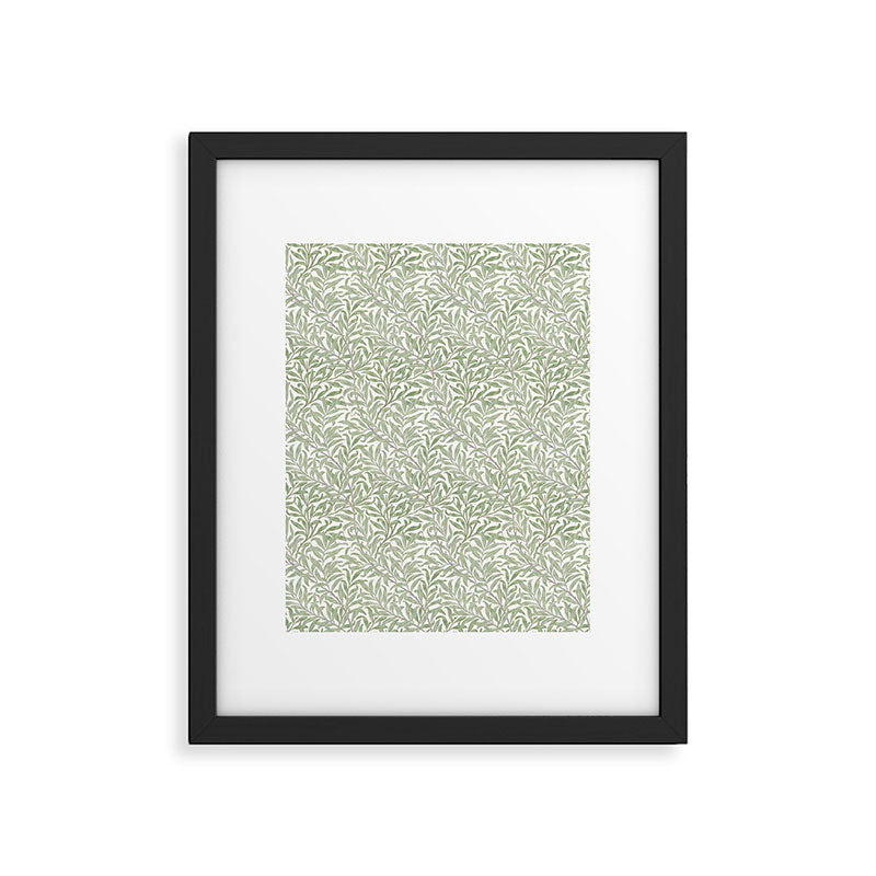 William Morris Willow Bough Willow Ecru Framed Art Print Gallery Image 6