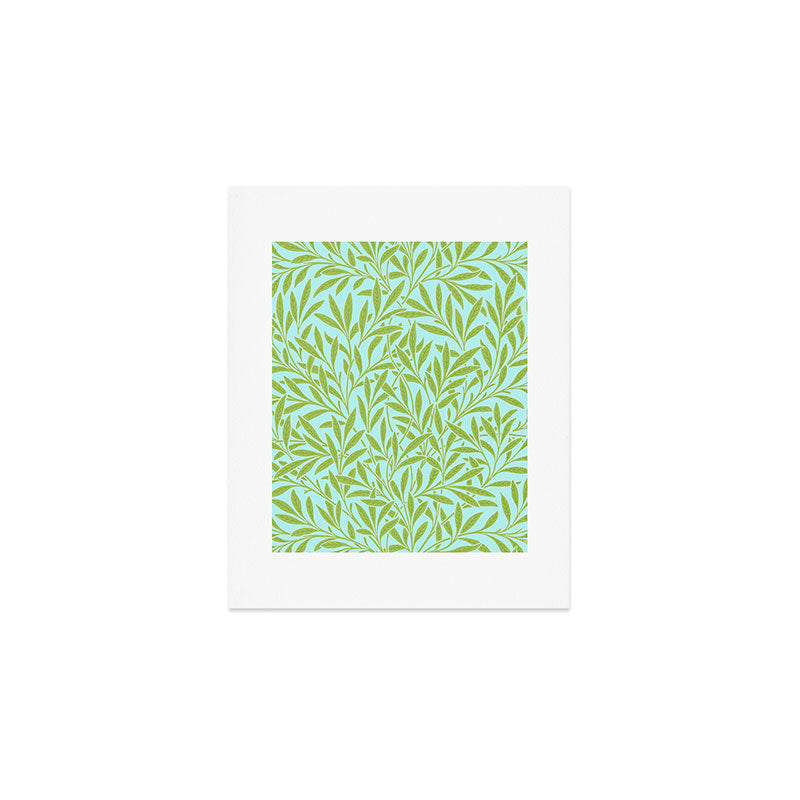 William Morris Willow Sky Leaf Art Print Gallery Image 1