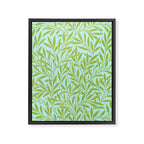 William Morris Willow Sky Leaf Framed Canvas Print Gallery Image 8